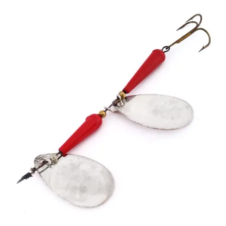 Panther Martin Simplex Tandem Lippa, Nikkeli/Punainen, 14g, Kaksoislehti, #10546