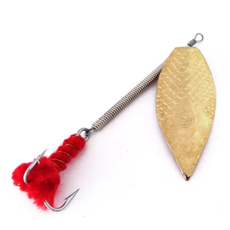 Panther Martin Francese Tirlindada con Lana Lippa, Kulta/Punainen, 5g, #10549