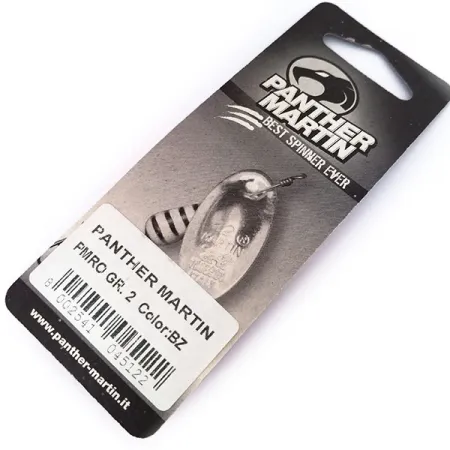 Panther Martin 2 Lippa, BZ, 2.5g, Inline-lehti, #10551