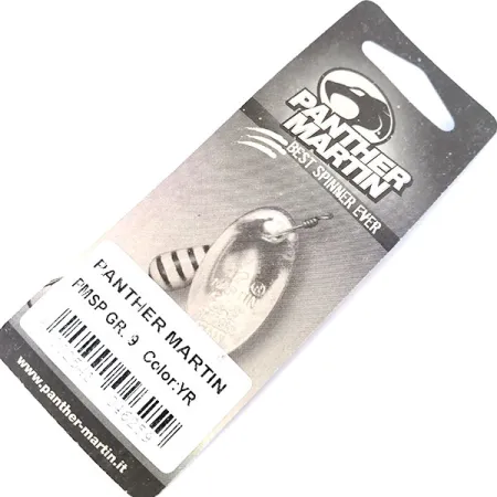 Panther Martin 9 Con Punti Lippa, Punainen/Keltainen, 11g, #10553