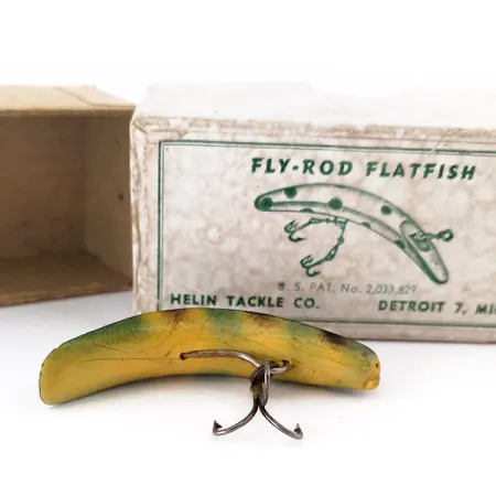 Helin Flatfish F6 Vaappu, Frog, 3g, Fly-Rod-sarja, #10575