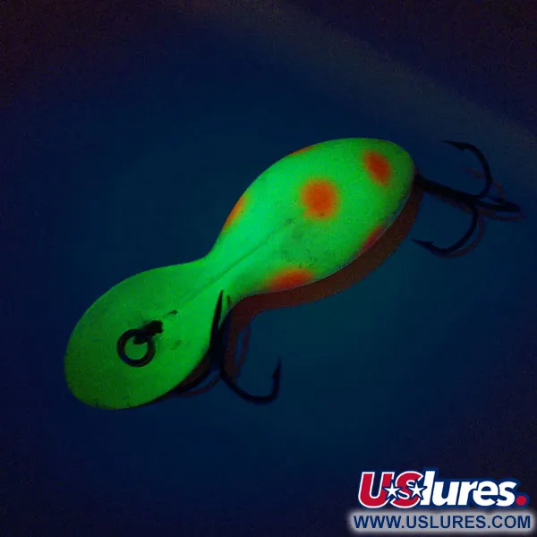 Heddon Tadpolly UV Vaappu, Keltainen Oranssi, 7g, UV Glow, #10594