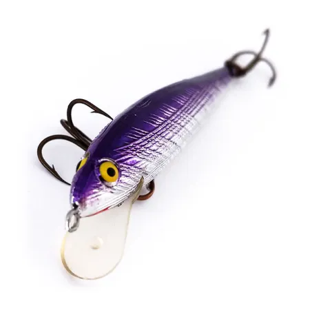 Norman Minnow Floater Vaappu, Hopea/Liila, 5g, USA-klassikko, #10603