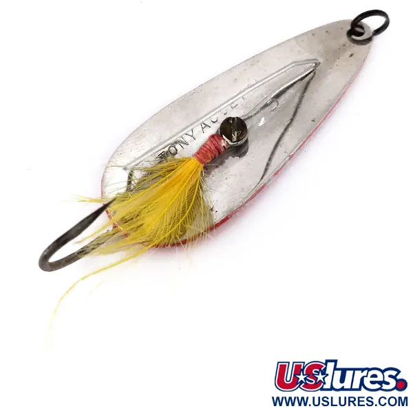 Tony Accetta Weed Doger Lusikka, Puna / Valko, 10g, Ruohosuoja, #10607