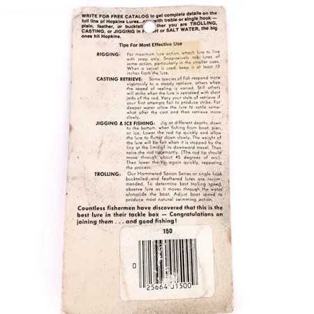 Hopkins shorty 150 Jig Lure, Vasaroitu nikkeli, 42g, Yksöiskoukku, #10617