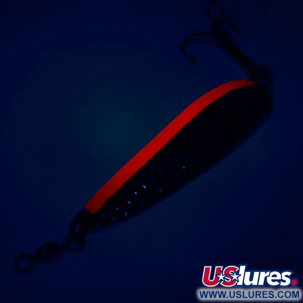 Luhr Jensen Krocodile Die #4 Uistin, Nikkeli/Oranssi, 14g, UV, #10625