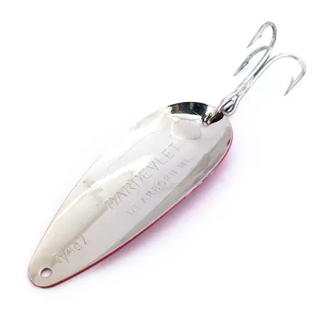 Eppinger Dardevle Dardevlet Lusikka, Puna-Valko, 21g, Klassikko, #10627