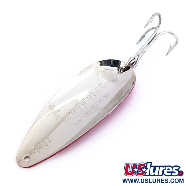 Eppinger Dardevle Dardevlet Lusikka, Puna-Valko, 21g, Klassikko, #10627