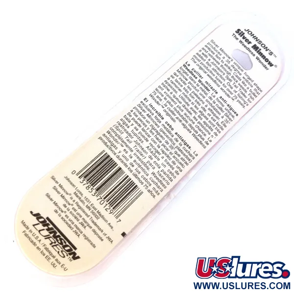 Johnson Silver Minnow, 7g, ruohosuojattu lusikkauistin #18420