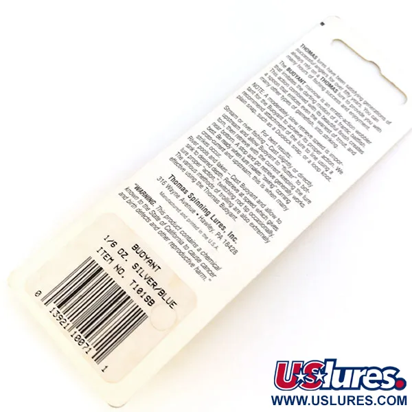 Thomas Buoyant Lusikka, Sininen taimen, 5g, Korkeakontrasti, #10659