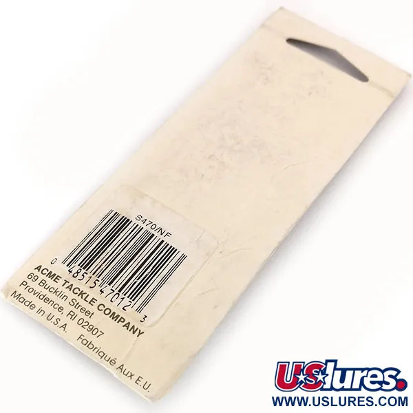 Acme Kamlooper UV Lusikka, Oranssi/Hopea, 11g, UV-reaktiivinen, #10664