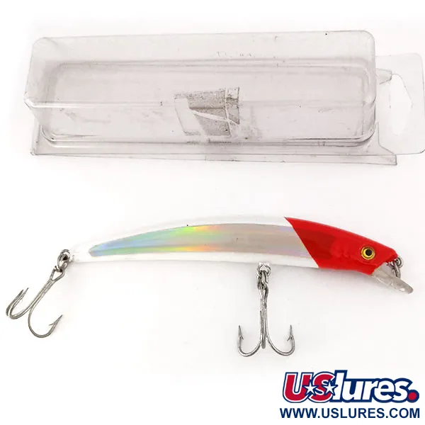 YO-ZURI CRYSTAL MINNOW (F) 13 Vaappu, Red Head, 17g, Kelluva, #10667