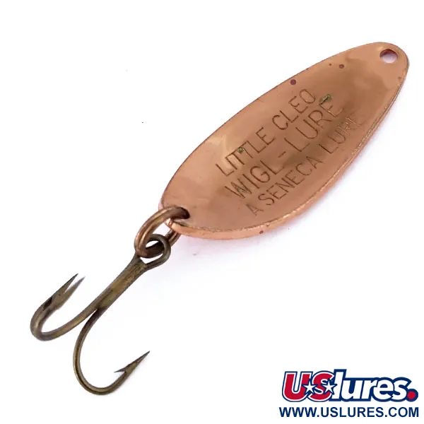 Seneca Little Cleo Lusikka, Copper / Red, 7g, Vintage, #10679