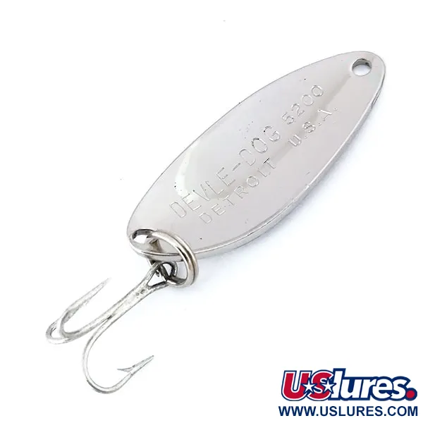 Lusikka Eppinger Dardevle Devle Dog 5200, Nikkeli, 7g, Detroit-leima, #10682