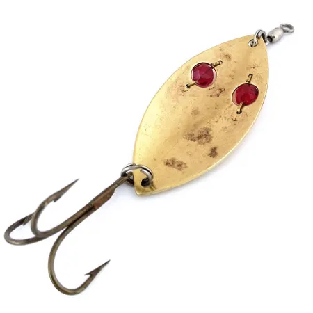 Gibbs Ruby Eye Wiggler 3 Lusikka, Messinki/Punainen, 25g, Helmet, #10693