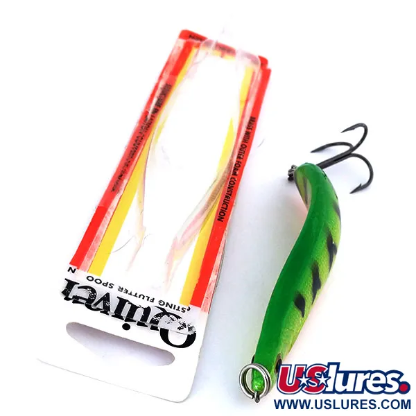 Luhr Jensen Quiver Lusikkauistin, Fire Tiger, 39g, Hohtava, #10694