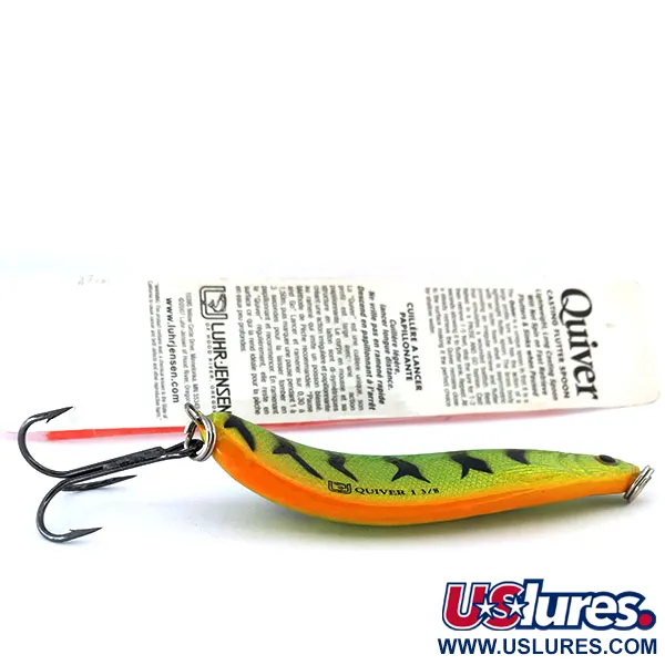 Luhr Jensen Quiver Lusikkauistin, Fire Tiger, 39g, Hohtava, #10694