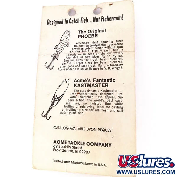 Acme K.O. Wobbler Lusikkauistin, Oranssi, 7g, Sonic Flipper, #10710