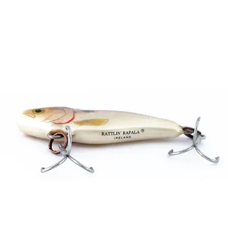 Rapala Rattl'n RAP Uppoava Vaappu, Hopea Musta, 6g, Irlanti, #10716