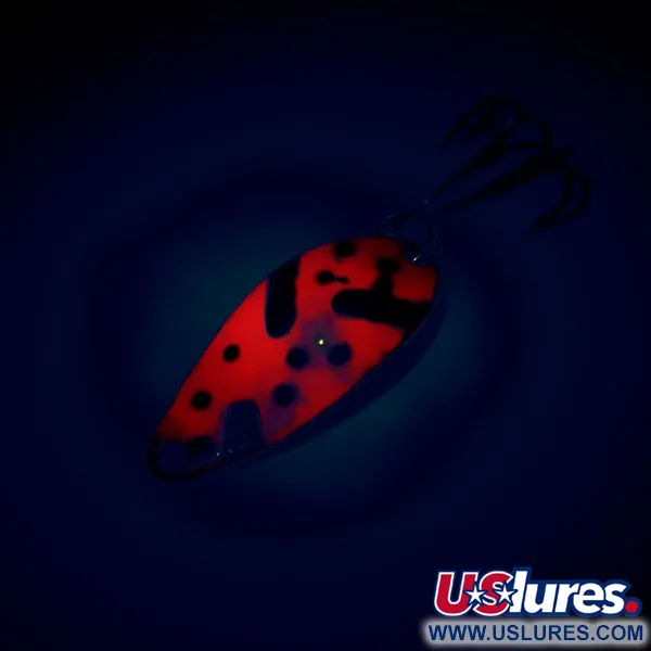 Acme Little Cleo Lusikka, Punainen / Musta / Nikkeli, 3,5g, UV, #10721