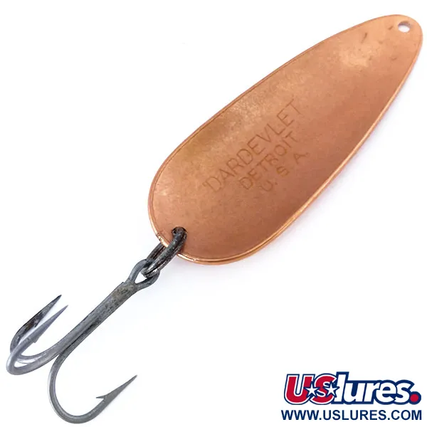 Dardevle Dardevlet Lusikka, Kupari, 21g, Detroit-leima, #10747