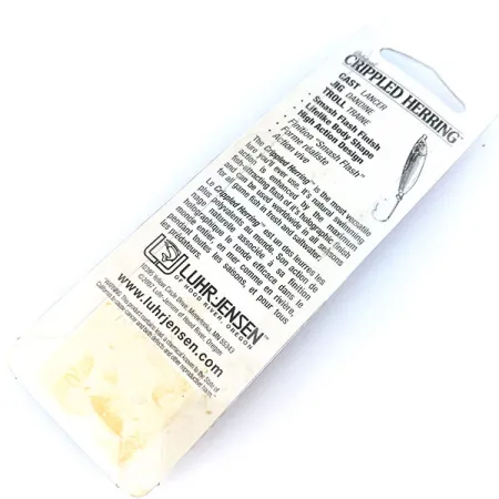 Luhr Jensen Crippled Herring Pilkki, Kelta-musta, 42g, Smash Flash, #10788