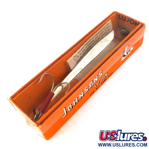 Johnson Lujon Jig Lure, Nikkeli, 70g, taottu lusikka, #10799