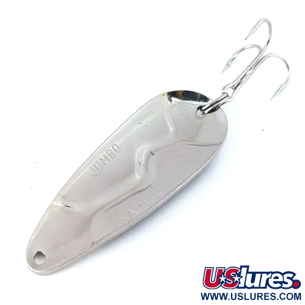 Acme Kamlooper Jumbo Lusikkauistin, Musta/Valkoinen/Nikkeli, 18g, #10807