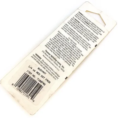 Thomas Buoyant Lusikkauistin, Sammakko, 7g, Retromalli, #10836