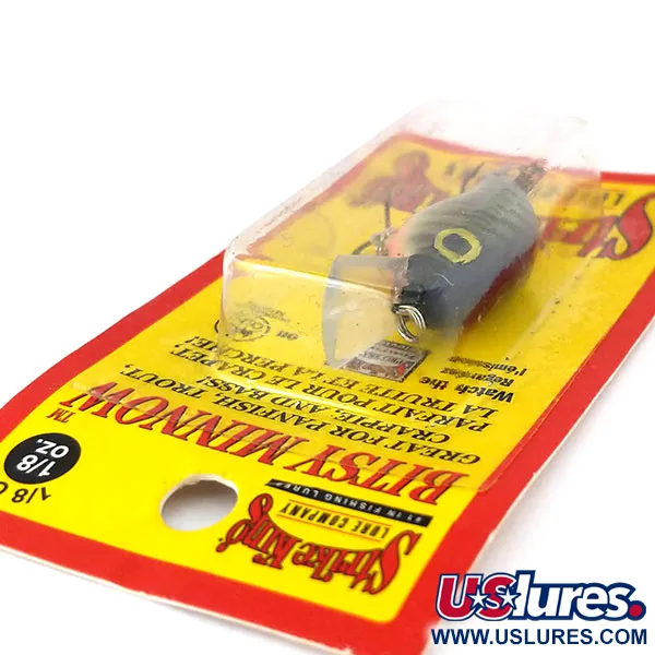 Strike King Bitsy Minnow Vaappu, Fire Tiger, 3,5g, Räminäkuula, #10842