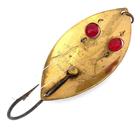 Hofschneider Weedless Red Eye Muskie Lusikka, Pronssi, 65g, Ruohosuoja, #10850