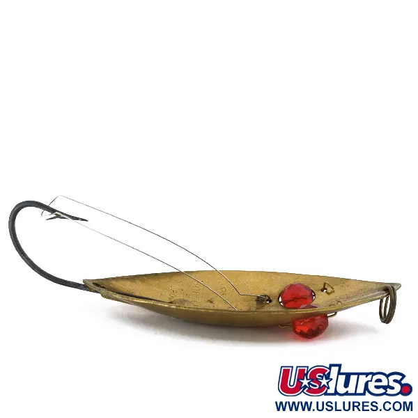 Hofschneider Weedless Red Eye Muskie Lusikka, Pronssi, 65g, Ruohosuoja, #10850