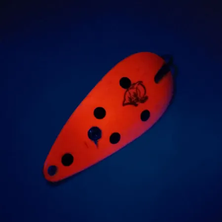 Eppinger Weedless Dardevle Spinnie UV Lusikka, Puna/Musta, 9g, #10867