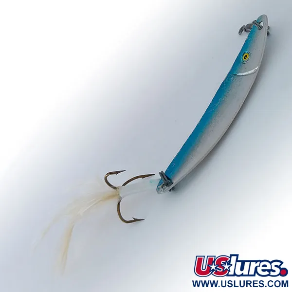 Panther Martin Cucchiaino Ondulante Lugano Lusikka, Hopea / Sininen, 7g, #10901