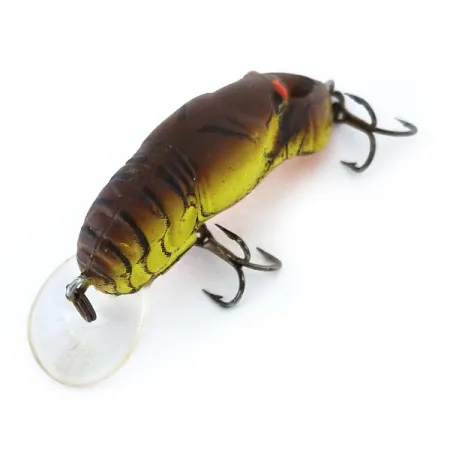 Rebel Wee-Crawfish Shallow UV Vaappu, Ruskea/Keltainen, 2.5g, UV, #10904