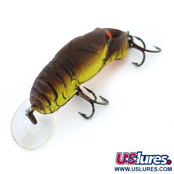 Rebel Wee-Crawfish Shallow UV Vaappu, Ruskea/Keltainen, 2.5g, UV, #10904