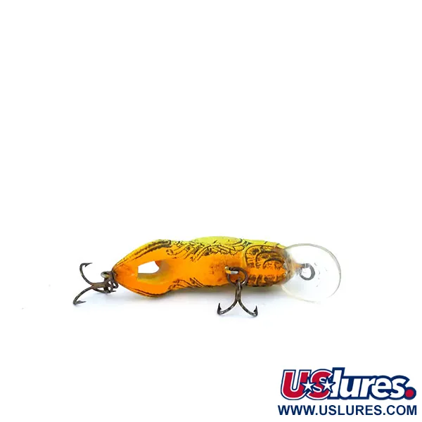 Rebel Wee-Crawfish Shallow UV Vaappu, Ruskea/Keltainen, 2.5g, UV, #10904