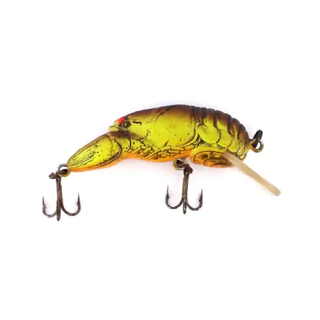 Rebel Wee-Crawfish Shallow UV Vaappu, Ruskea/Keltainen, 2.5g, UV, #10904