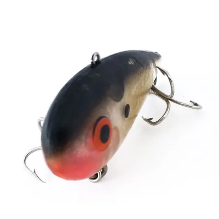 Bomber Pinfish Hard Knock Lipless, Black Red, 12g, Rämisevä, #10924
