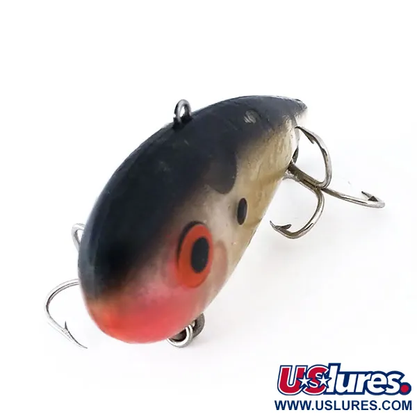 Bomber Pinfish Hard Knock Lipless, Black Red, 12g, Rämisevä, #10924