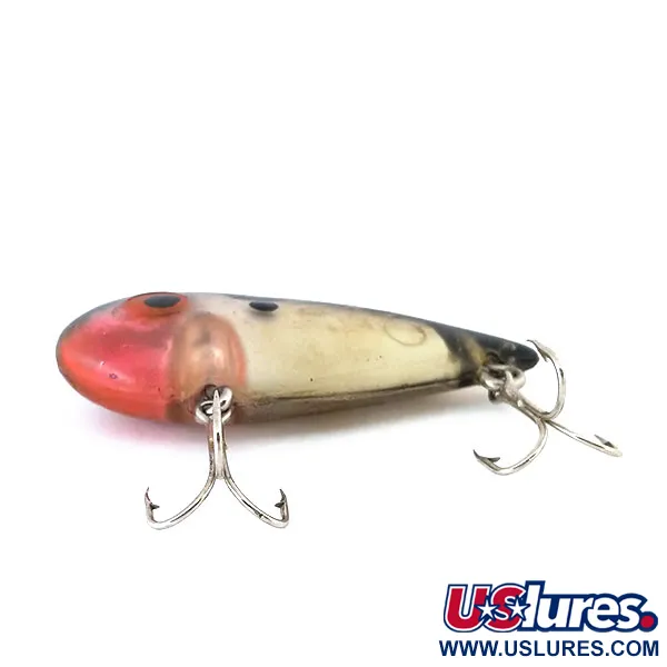 Bomber Pinfish Hard Knock Lipless, Black Red, 12g, Rämisevä, #10924