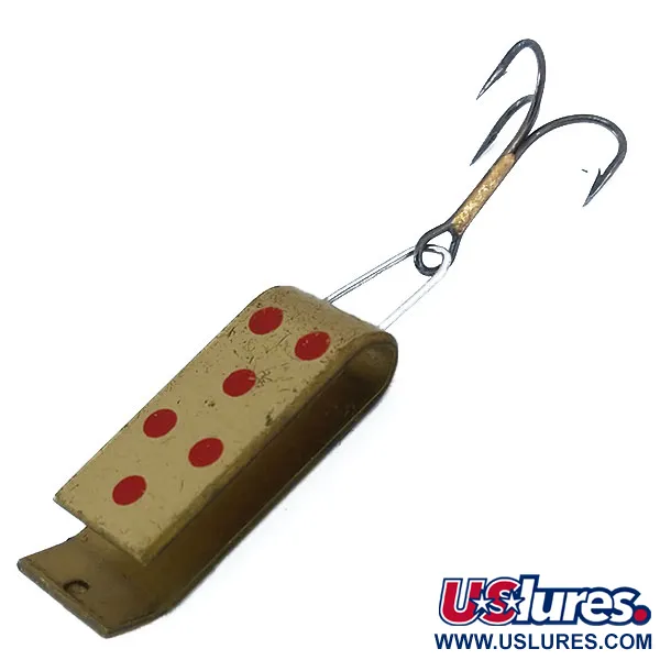 Jake's Lures Lil Jake Lusikka, Kulta / Punainen, 9g, Taitettu, #10969