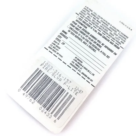 Luhr Jensen Krocodile UV Lusikka, Fire / Hopea, 7g, UV-viimeistely, #10977