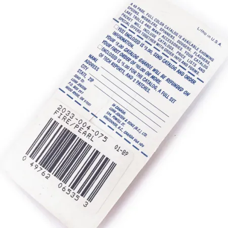 Luhr Jensen Pro Trout 4 UV Lippa, Fire Pearl, 8g, UV, #10979