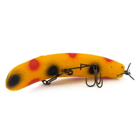 Yakima Bait FlatFish X5 Vaappu, Kelt/Pun/Musta, 7g, Vintage, #10995