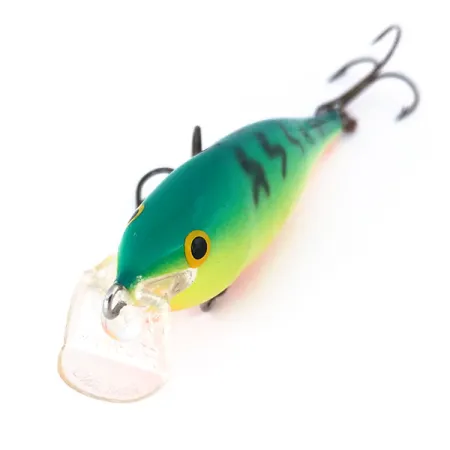 Rapala Shallow Shad Rap 08 Vaappu, Fire Tiger, 9g, Balsa, #10998