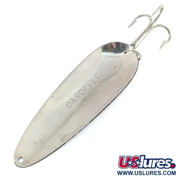 Eppinger Dardevle Lusikka, Valkoinen / Musta / Nikkeli, 28g, #11016