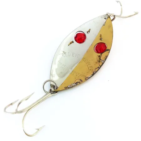 Hofschneider Red Eye Wiggler Lusikka, Kulta/Nikkeli, 25g, Lasisilmät, #11025