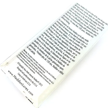 Heddon Zara Puppy Pintaviehe, Läpinäkyvä, 7g, Räminäkuula, #11049