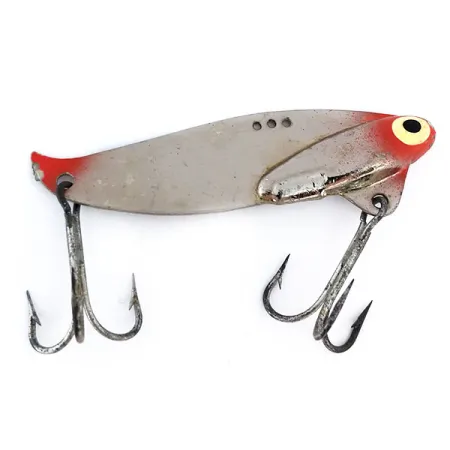 Heddon Sonar 433 Blade Bait, Nikkeli / Punainen, 14g, Säädettävä, #11052